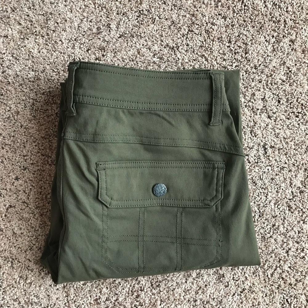 Prana lightweight olive pants